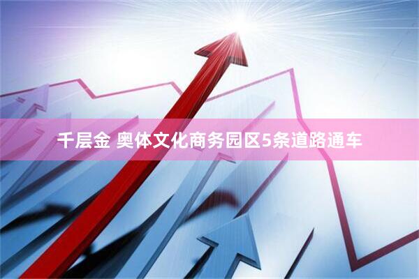 千层金 奥体文化商务园区5条道路通车